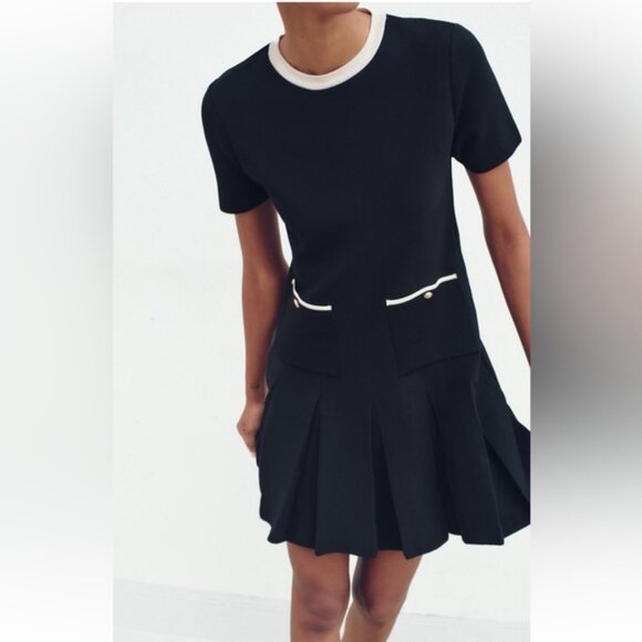 petite knit mini dress Tie Me Knit Mini Dress main image 0